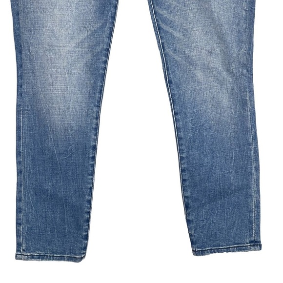 Abercrombie & Fitch Jeans 26 SHORT Curve Love High Rise Skinny Embroidered Star - Picture 4 of 11